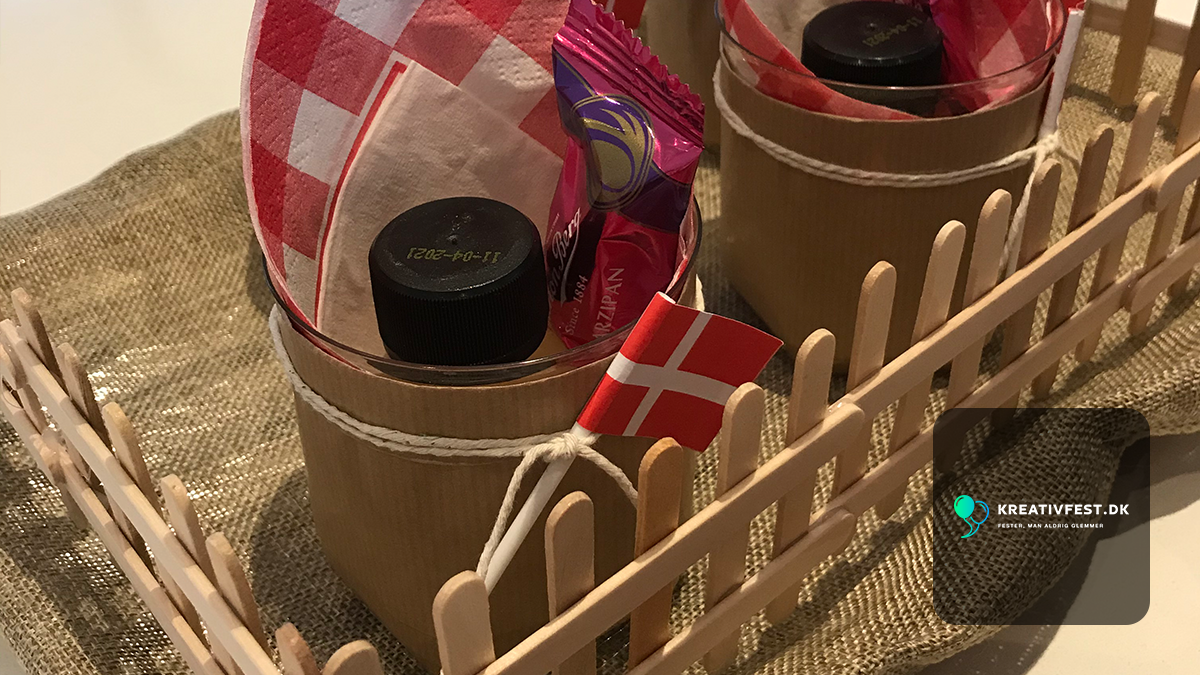A small treat for nursery teachers with chocolate and ginger shots